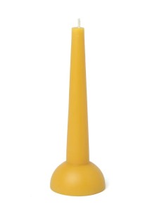 PTA003EU Totem Candle Paddywax 133g - Yellow Kirby